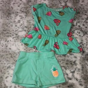 ‼️✨2 for $10✨‼️ Toddler Girl 2T T shirt & Shorts